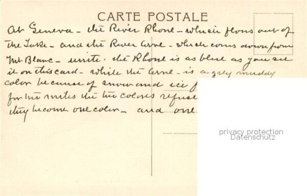 Geneve GE La Jonction du Rhone et de l Arve – Bild 2