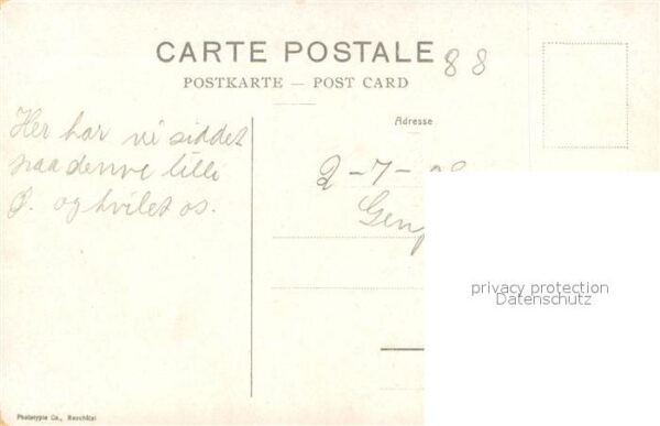 Geneve GE Ile J.J.Rousseau et Pont du Mont-Blanc – Bild 2