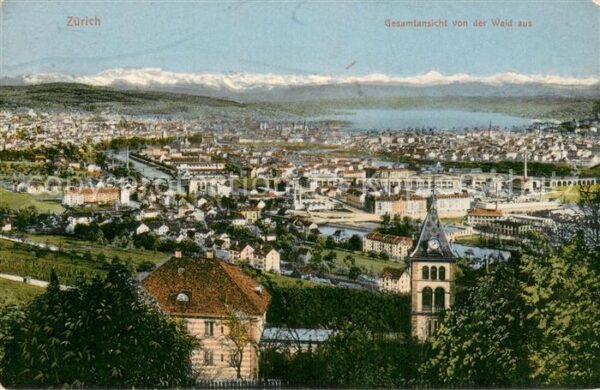 Zuerich ZH Gesamtansicht