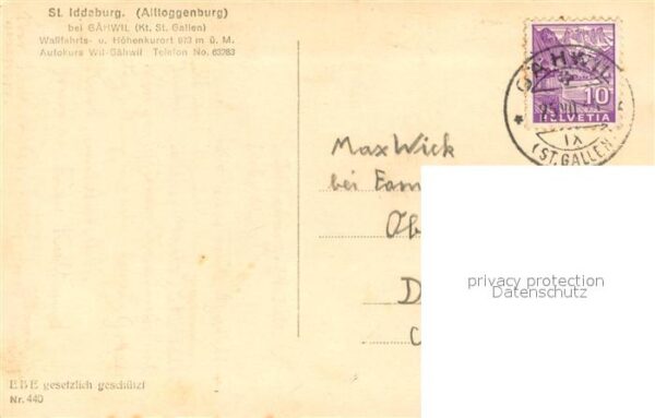 St Iddaburg Gaehwil SG Kirche – Bild 2