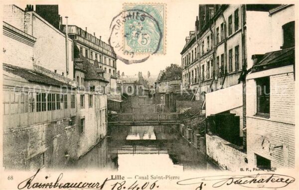 Lille 59 Canal Saint-Pierre
