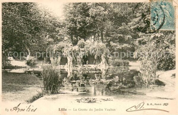 Lille 59 La Grotte du Jardin Vauban