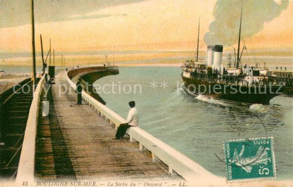Boulogne 62-sur-Mer La Sortie du Onward