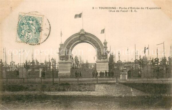 Tourcoing 59 Porte d Entree de l Exposition