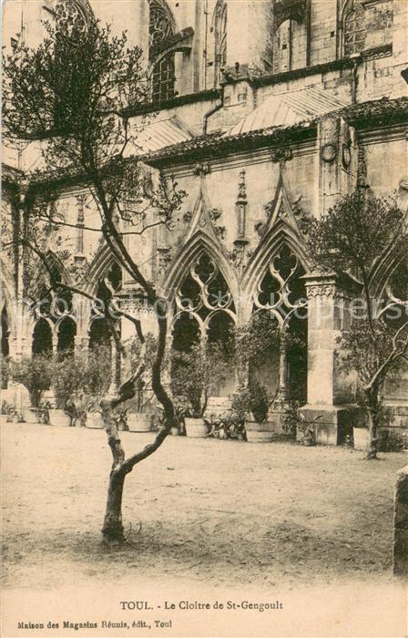 Toul 54 Le Cloitre de St-Gengoult