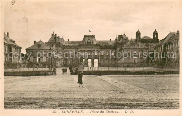 Luneville 54 Place du Chateau