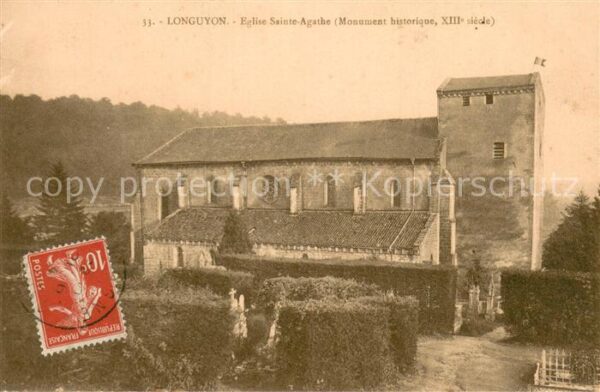 Longuyon 54 Eglise Staint-Agathe