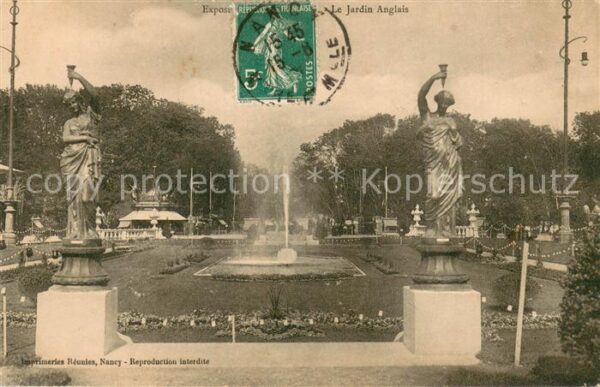Nancy 54 Le Jardin Anglais