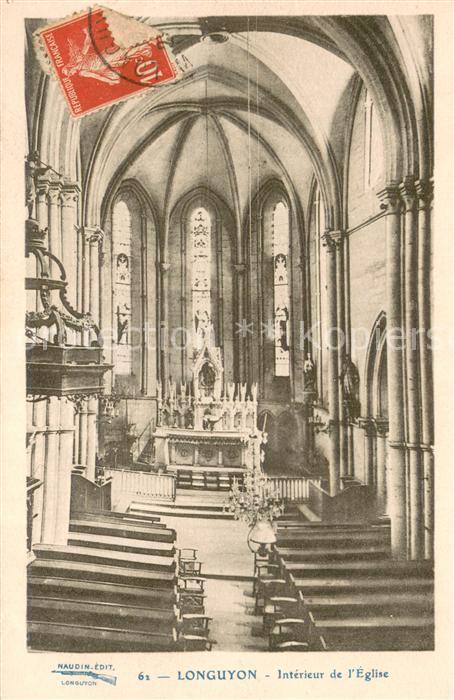 Longuyon 54 Innenansicht der Kirche