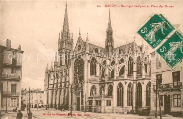 Nancy 54 Basilique St-Epvre et Place des Dames