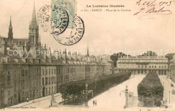 Nancy 54 Place de la Carriere
