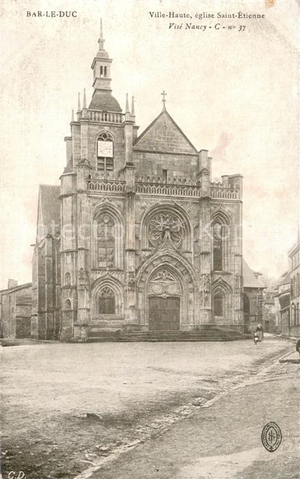 Bar-le-Duc Ville-Haute Eglise Staint-Etienne