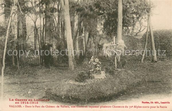 Vallois Les La Guerre en Lorraine