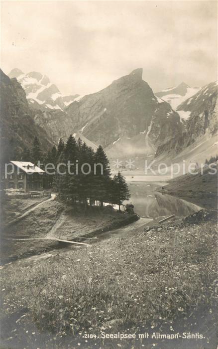 Seealpsee Saentis IR Altmann Säntis