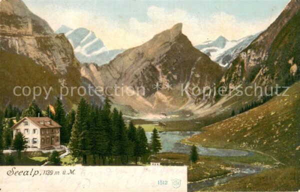 Seealpsee Saentis IR Panorama