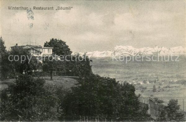Winterthur  ZH Restaurant Bäumli