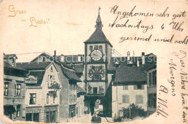 Liestal BL Teilansicht Tor