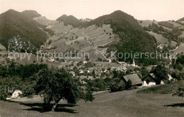 Langenbruck  BL Gesamtansicht m. Umgebung