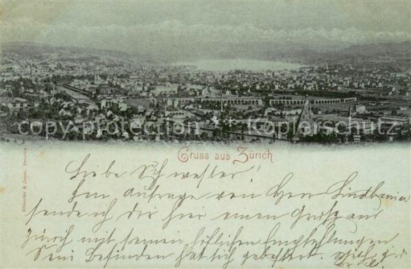 Zuerich ZH Teilansicht