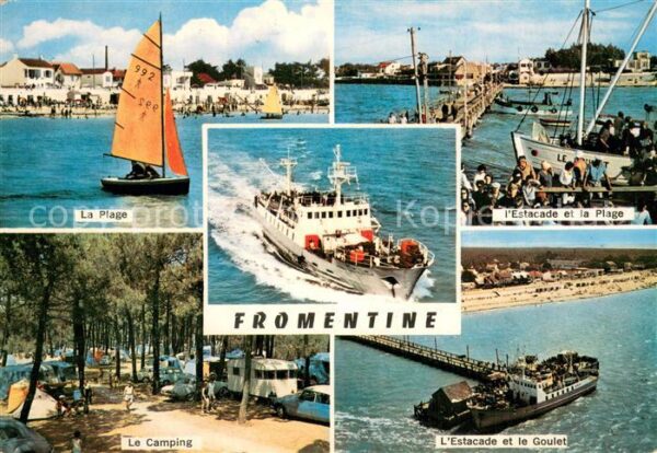 Fromentine 85 Plage Camping L Estacade et le Goulet