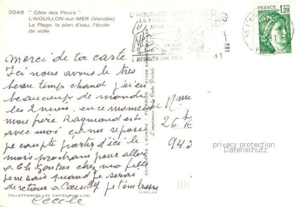 L Aiguillon-sur-Mer Strand – Bild 2