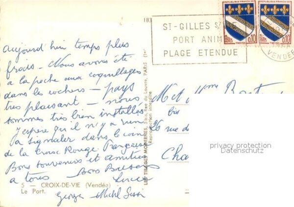 Croix de Vie Vendee Hafen – Bild 2