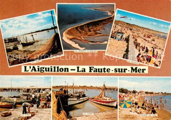 L Aiguillon-sur-Mer Fliegeraufnahme-La Pointe d Arcais Plag