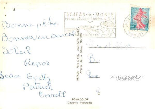 Saint Jean de Monts Fliegeraufnahme-Strand Palais des Congr – Bild 2