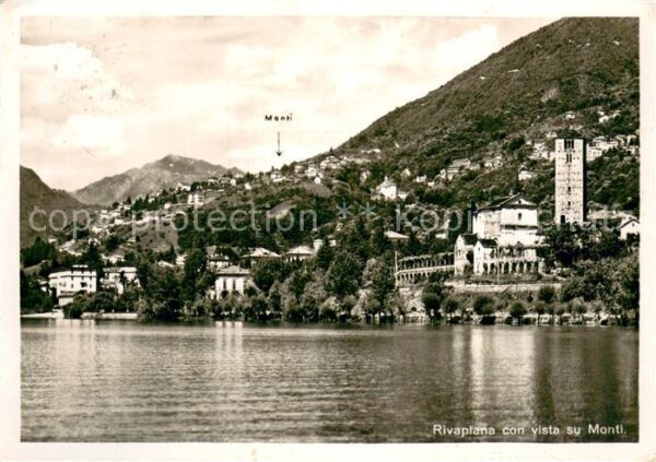 Monti Locarno TI Rivaplana con vista su Monti