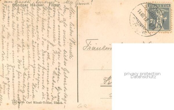 Filisur GR Bündner Häuser – Bild 2