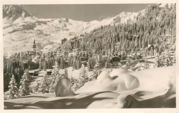 Arosa GR Winterpanorama