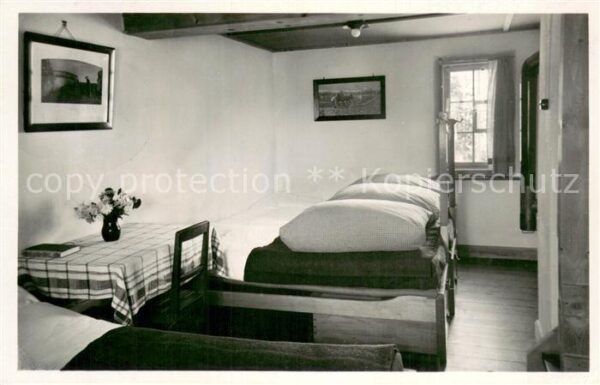 Lenzerheide GR Mädchen Herberge Schlafzimmer