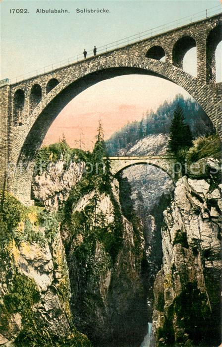 Albulabahn GR Solisbrücke