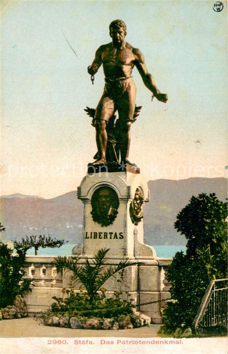 Staefa Zuerichsee Das Patriotendenkmal