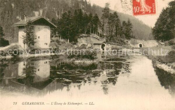 Gerardmer 88 Vosges Etang de Kichompre