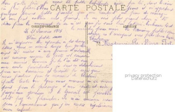 Vienne-le-Chateau La Guerre 1914-15 Le Clocher et les mai – Bild 2