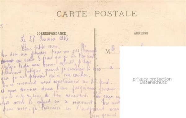Berzieux La Guerre 1914-15 Ruines prises a trave – Bild 2