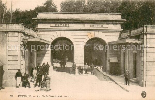 Verdun Meuse La Porte Saint Paul