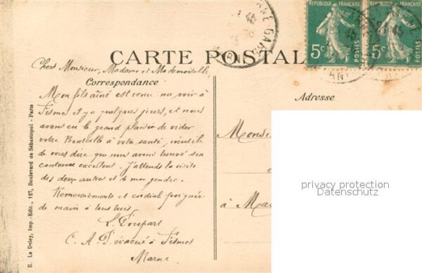 Fismes 51 Hotel de Ville – Bild 2