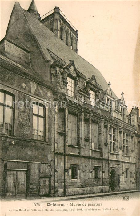 Orleans 45 Loiret Musee de peinture Ancien Hotel de Ville
