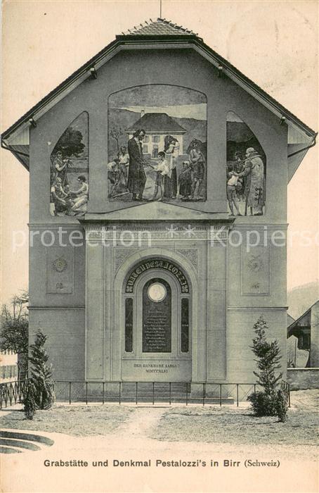 Birr AG Grabstätte und Denkmal Pestalozzis