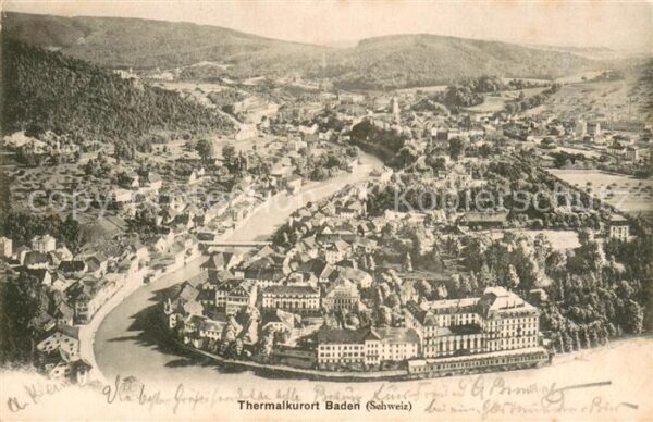 Baden  AG Panorama Kursanatorium