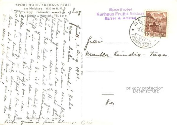 Melchsee-Frutt Sport Hotel Kurhaus Frutt Panorama – Bild 2