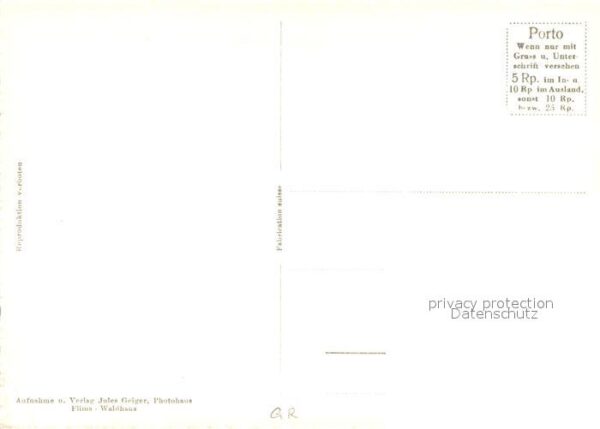 Flims GR mit Flimserstein – Bild 2