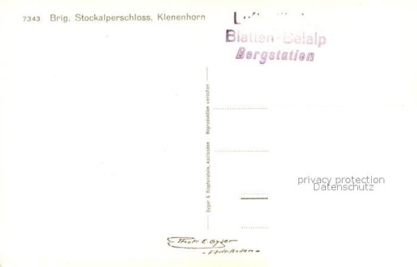 Brig Brigue VS Stockalperschloss Klenenhorn – Bild 2