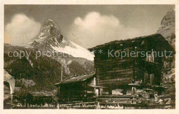 Zermatt VS mit Matterhorn