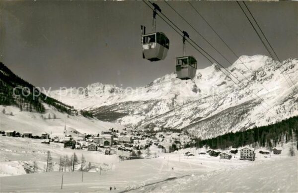 Saas-Fee Luftseilbahn Saas-Fee Spielboden Rothor