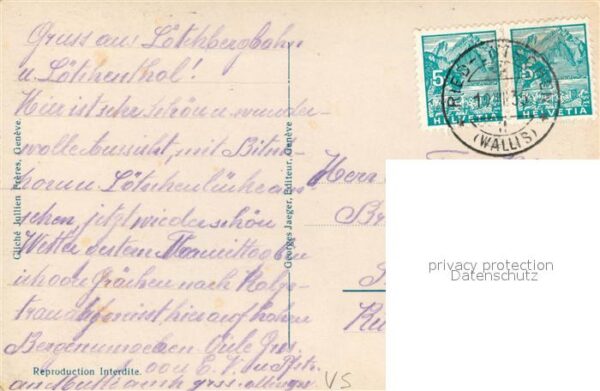 Loetschbergbahn BE Pont du Baldschieder – Bild 2