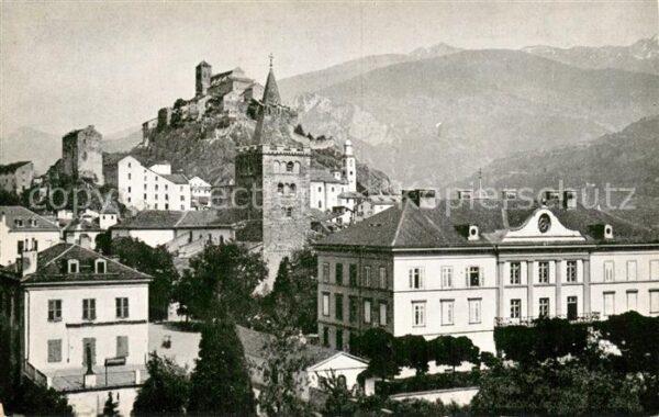 Sion  Sitten Seduno VS Panorama Schloss