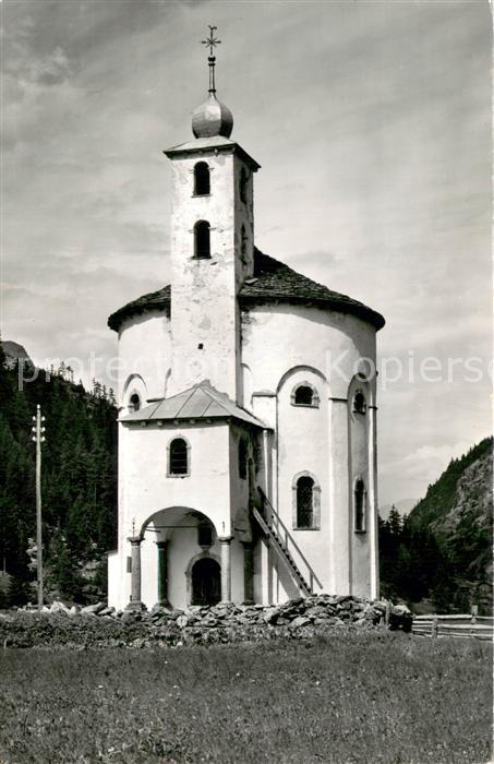 Saas Balen Alte Kirche
